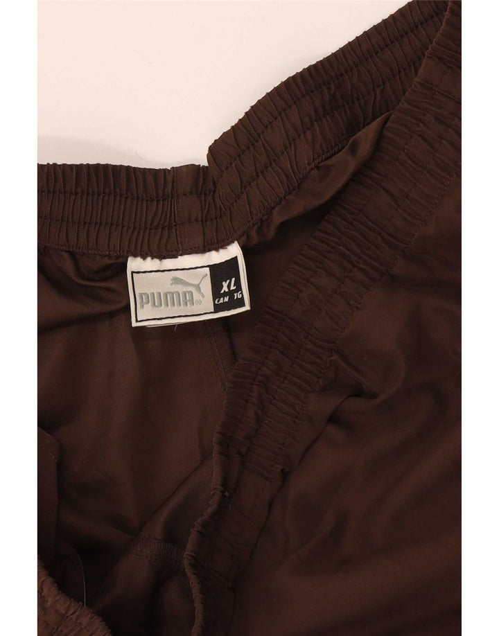 Calça de treino masculina Puma XL marrom poliéster