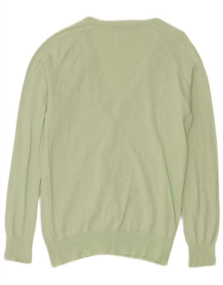 Suéter cardigã feminino Zara Reino Unido 18 XL verde
