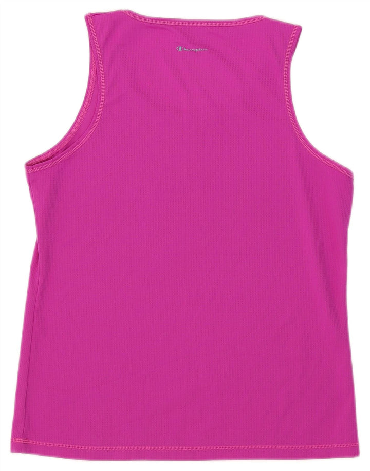 Colete feminino Champion UK 12 poliéster rosa médio