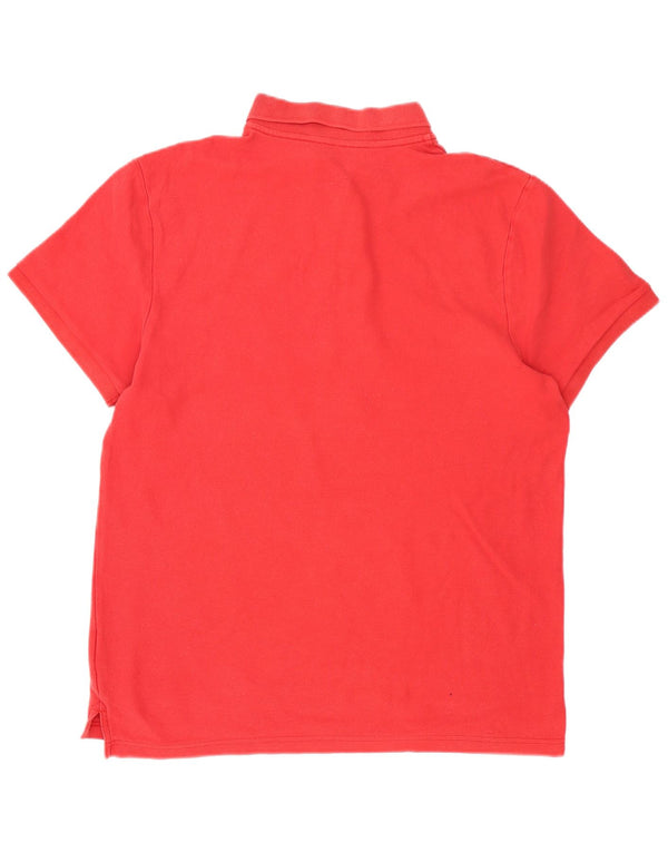 Camisa polo masculina Nike UK 46/48 XL algodão vermelho