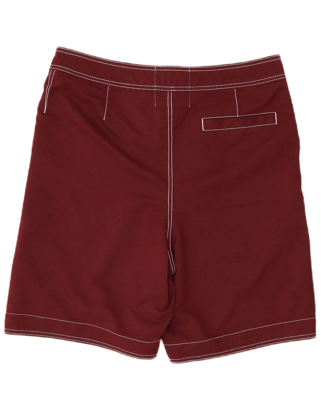 Shorts de natação masculino HOLLISTER médio poliéster cor de vinho