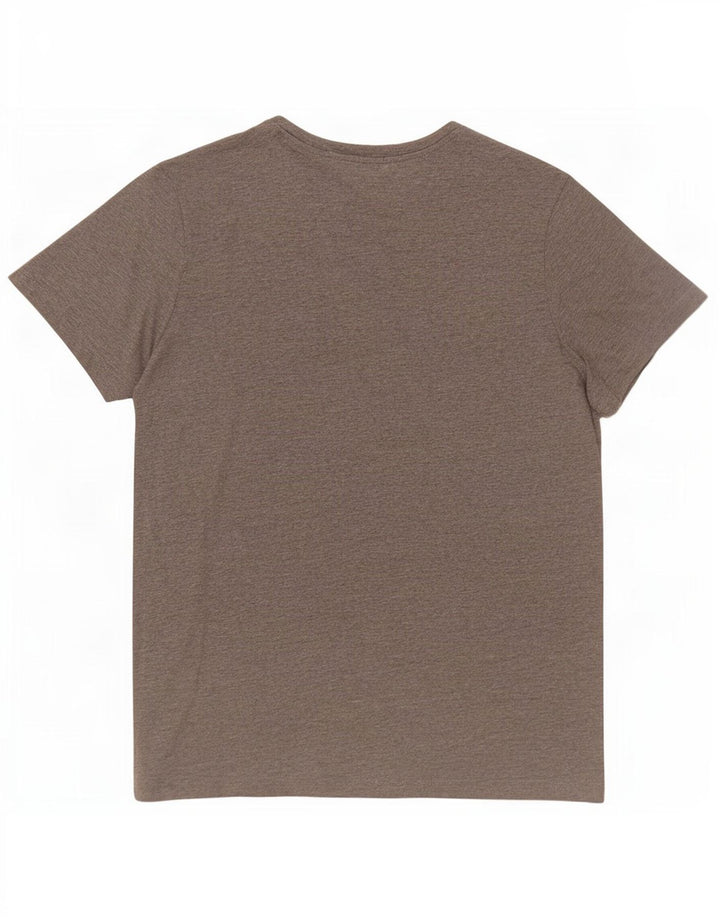 Calvin Klein Jeans Camiseta masculina gráfica Top cinza médio