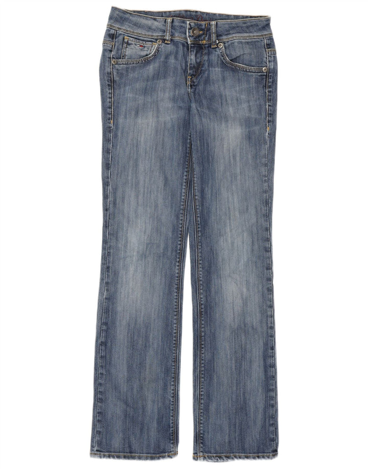 Jeans Tommy Hilfiger feminino Ruby cintura baixa reta W29 L32 algodão azul