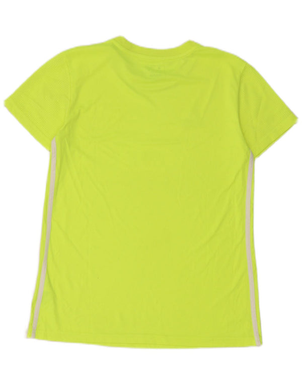 Camiseta Adidas Feminina Regular Fit Graphic Top UK 12/14 Médio Amarelo