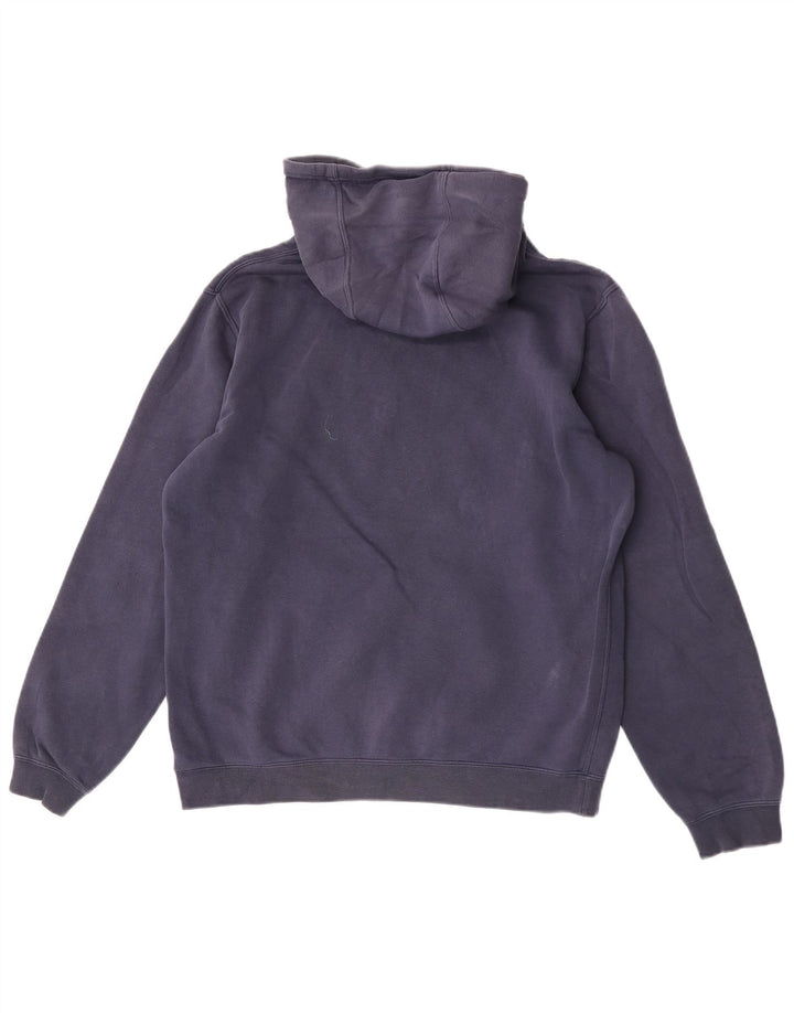 Jumper com capuz gráfico masculino Nike médio azul marinho