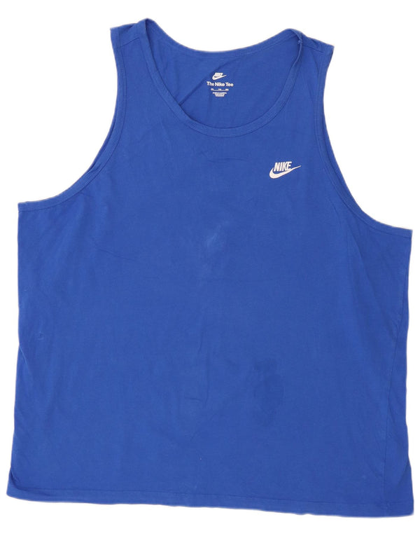 Colete Nike Masculino Top 2XL Algodão Azul