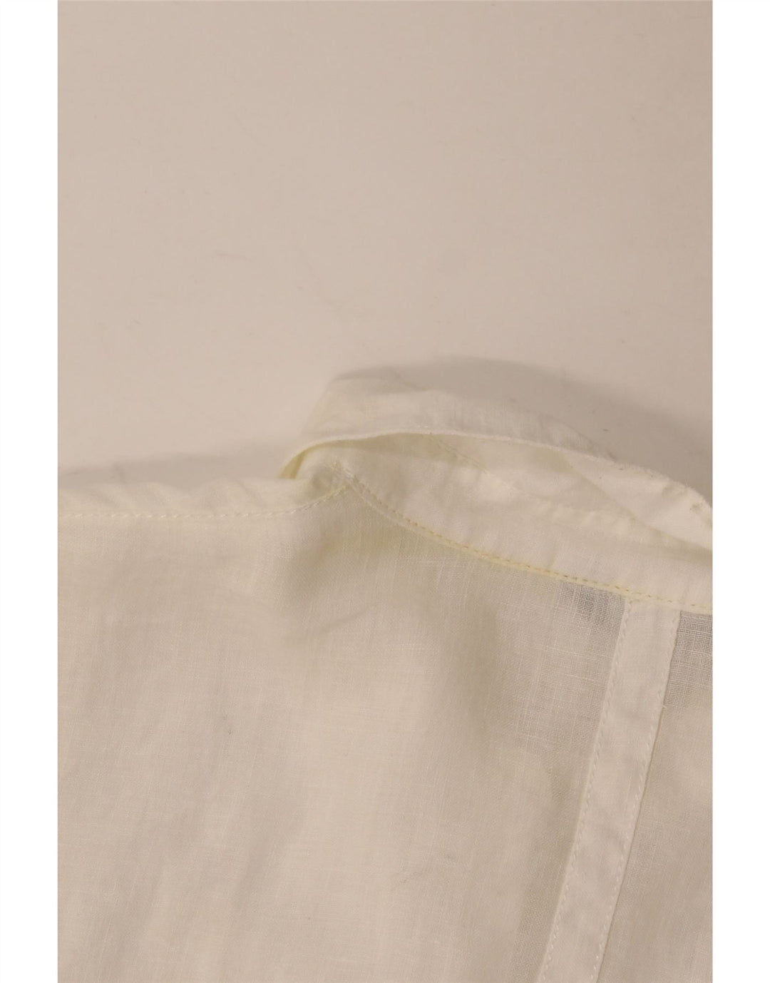 Camisa feminina Autograph UK 18 XL linho branco