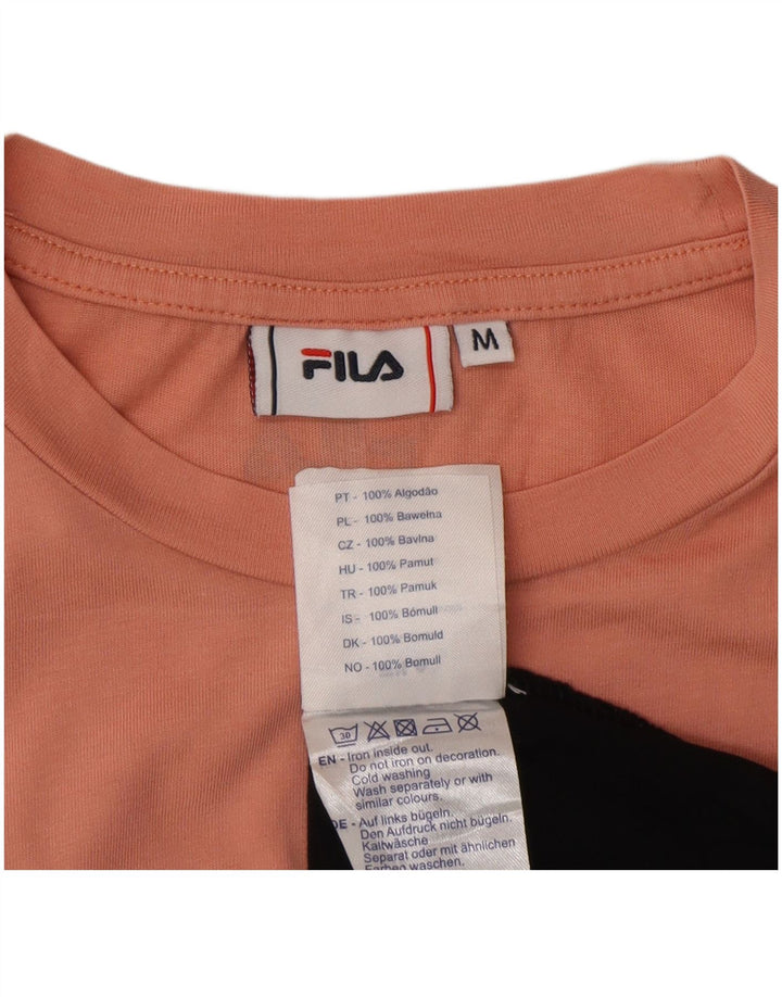 Camiseta feminina Fila Graphic UK 14 Medium Multicolor Colorblock
