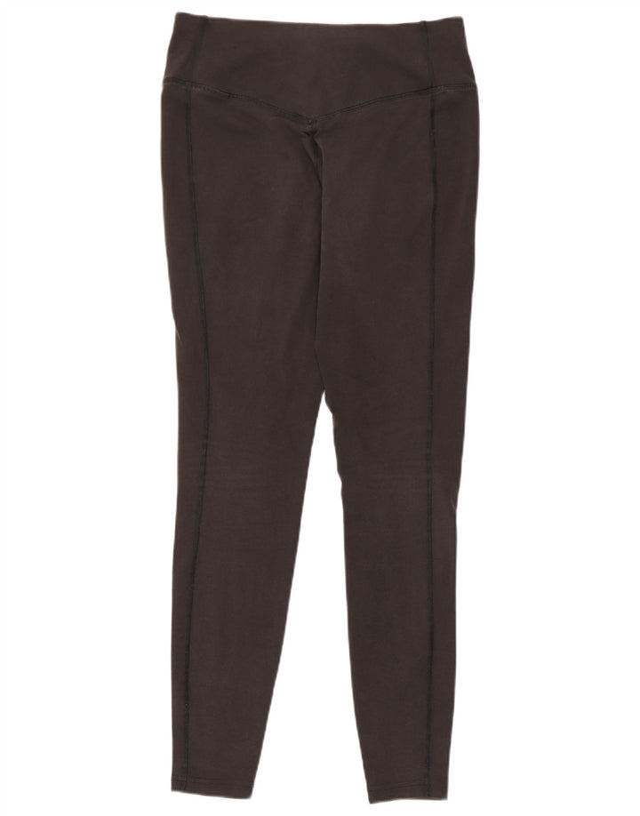 Leggings Nike Dri Fit Feminina UK 10 Pequeno Algodão Preto