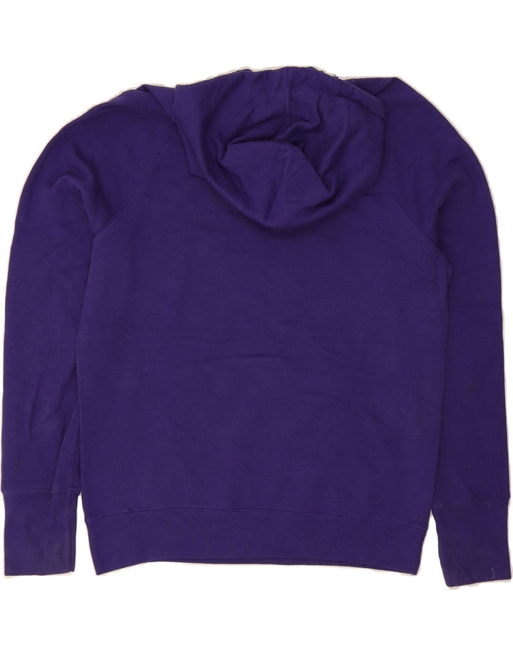 CHAMPION Mens Graphic Hoodie Jumper Small Purple Cotton Vintage Champion and Second-Hand Champion from Messina Hembry 