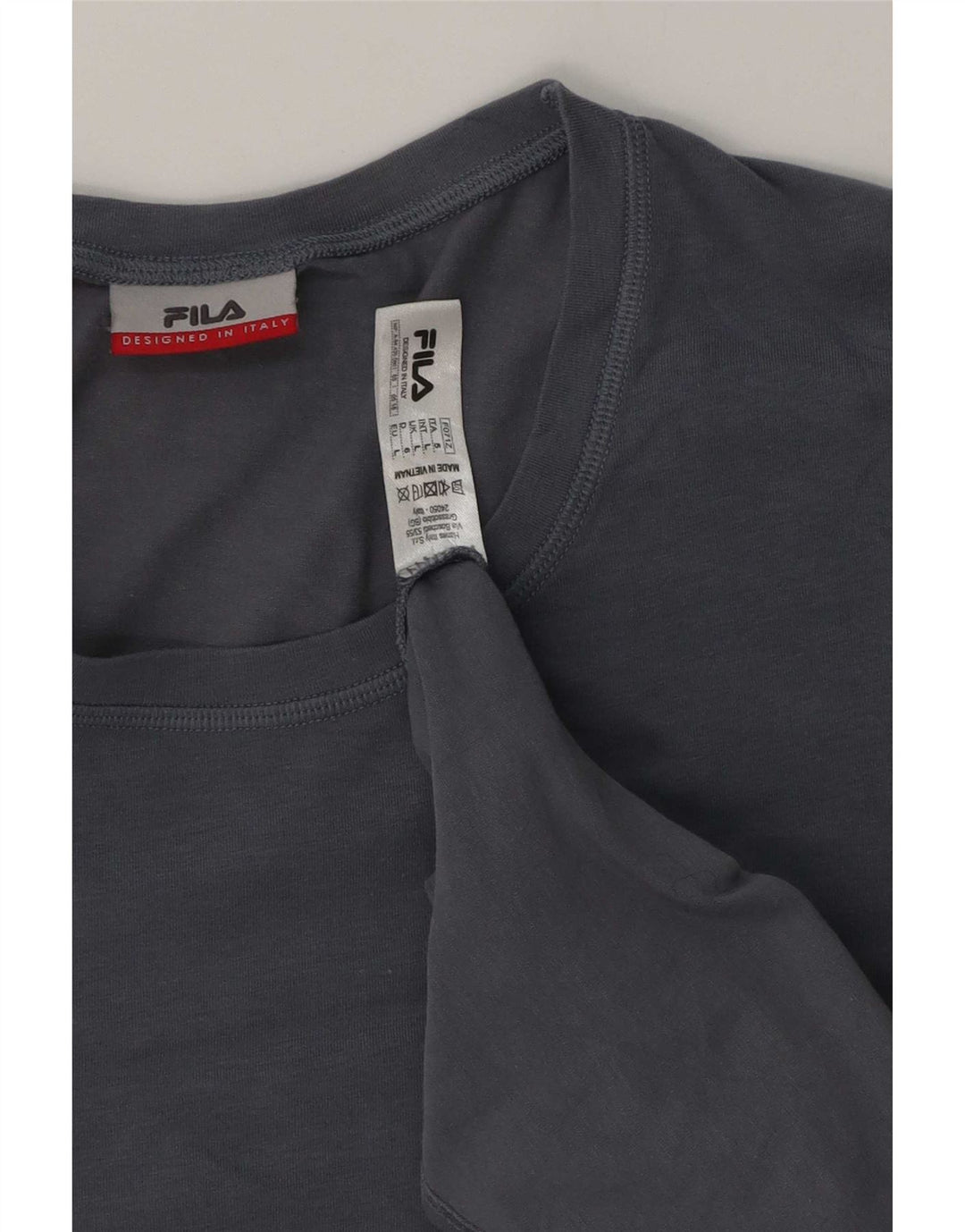 Fila Camiseta Masculina Top Grande Algodão Azul