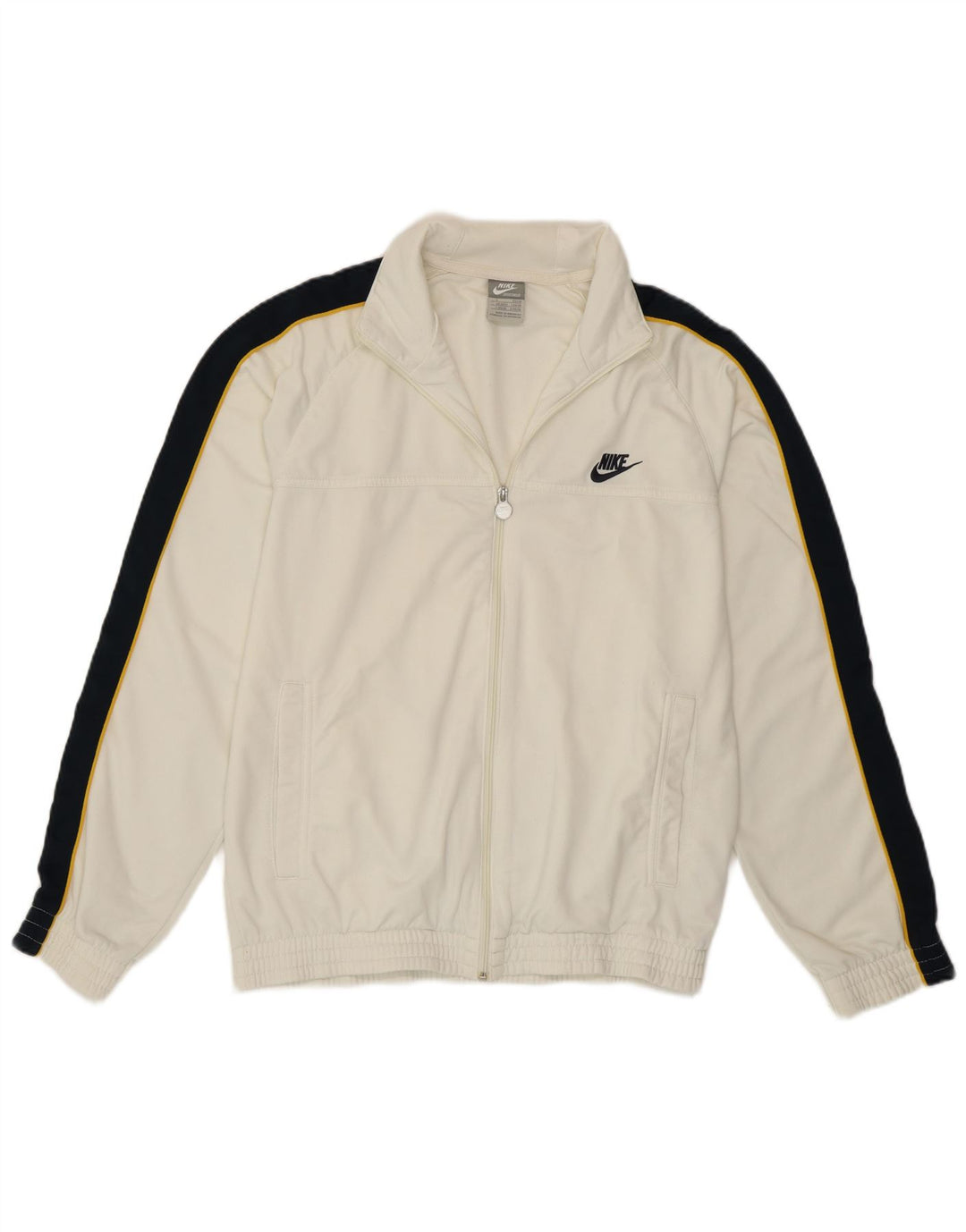 Jaqueta Nike Masculina Regular Fit Treino Top Pequeno Branco Colorblock Esportes