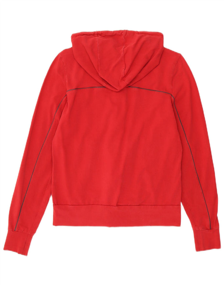 Suéter feminino Nike com capuz e zíper UK 16/18 grande vermelho