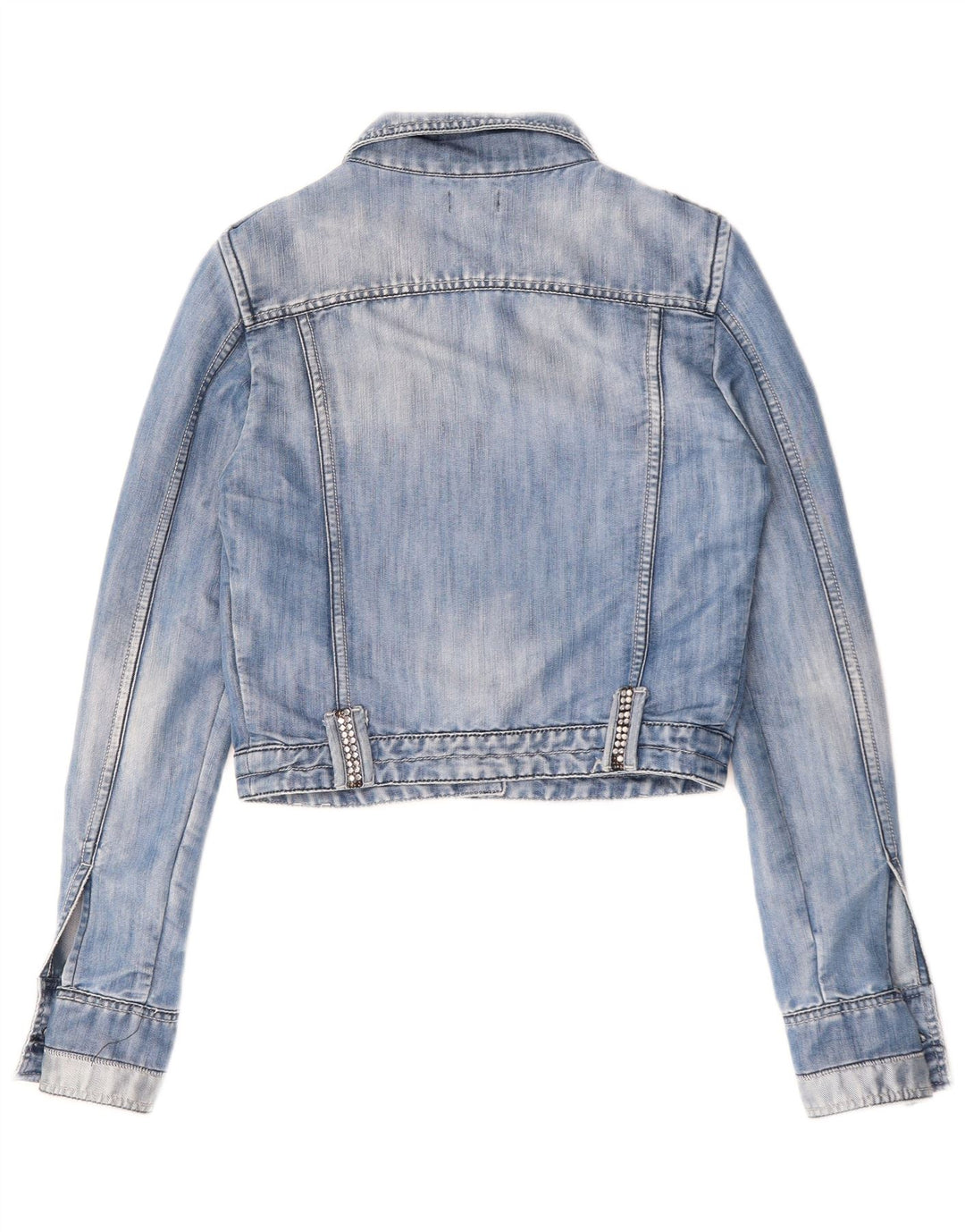 Jaqueta jeans feminina TOY G UK 12 azul médio