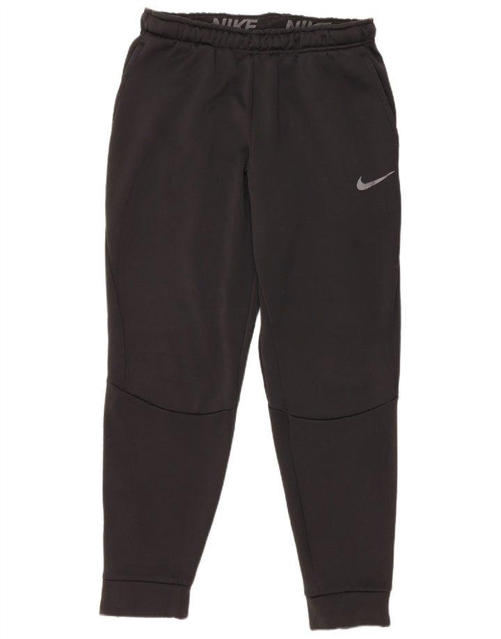 Nike Mens Dri Fit Calças de treino Joggers Grande Poliéster Preto