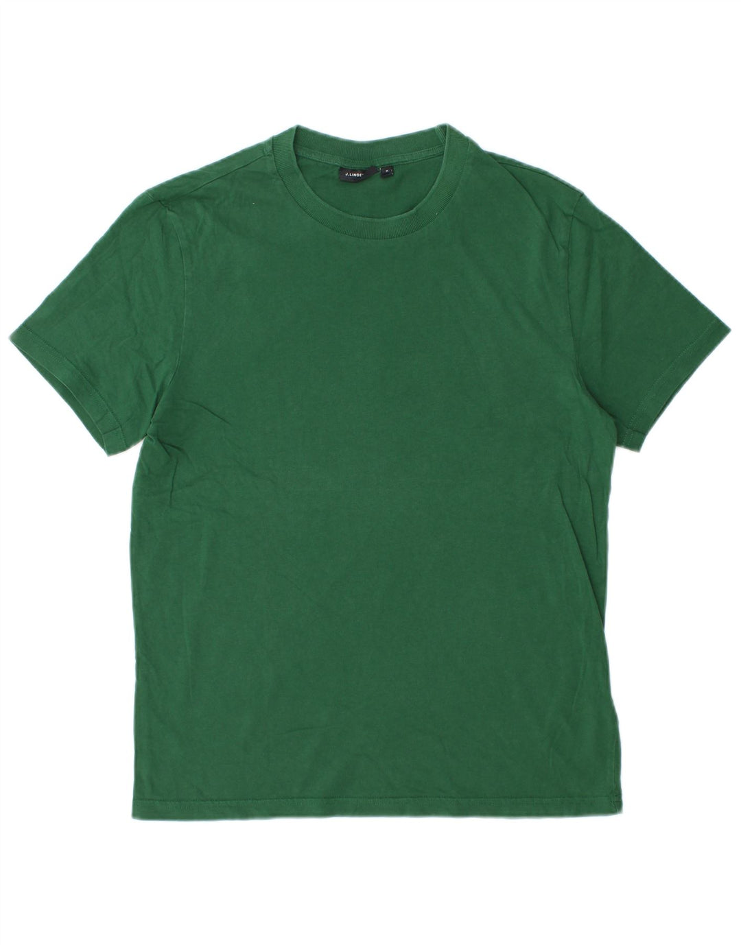 Camiseta masculina J.Lindeberg de algodão verde médio