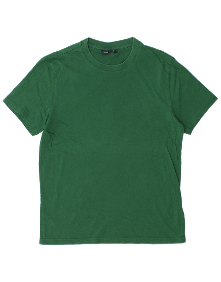 Camiseta masculina J.Lindeberg de algodão verde médio
