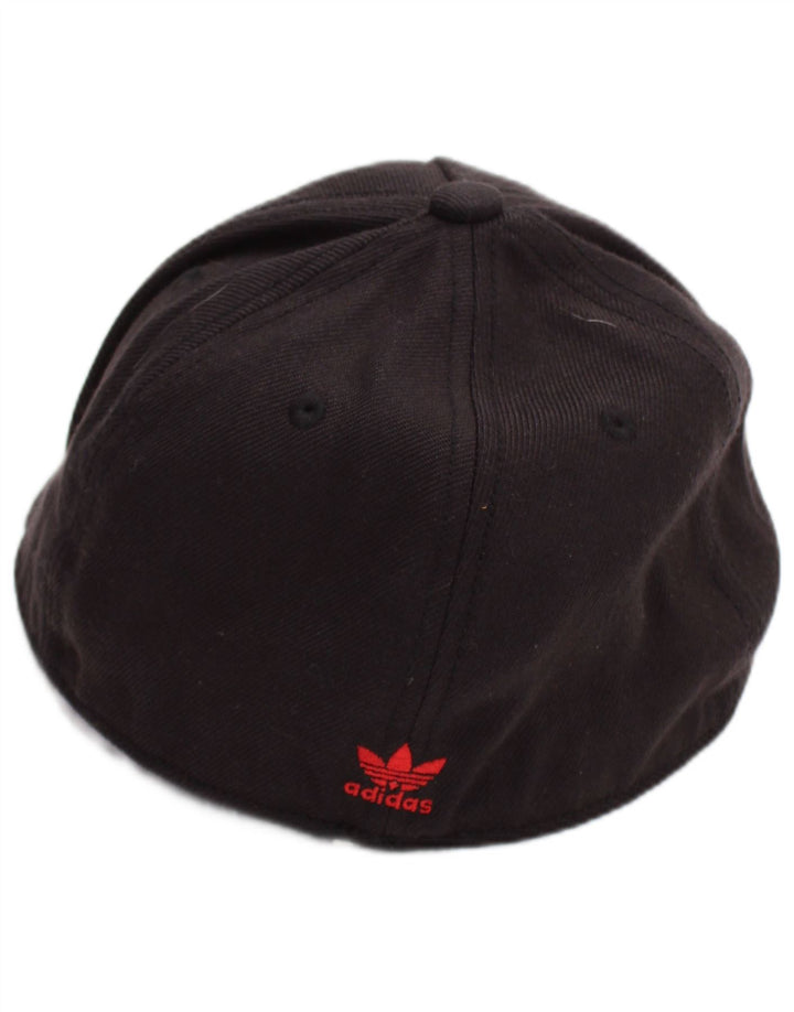 Boné de beisebol gráfico masculino Adidas pequeno acrílico preto