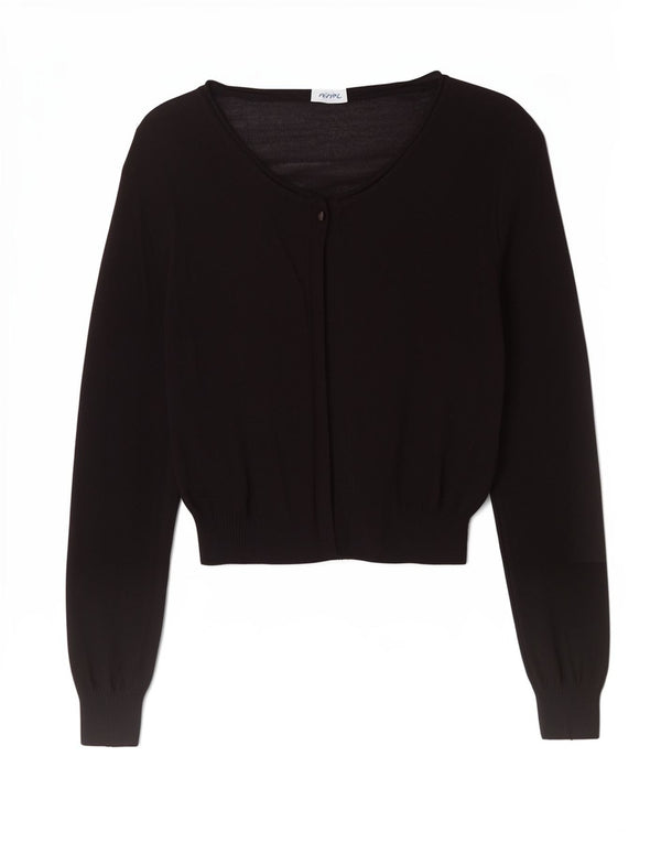 Top Cardigan Feminino Max & Co. Reino Unido 12 Médio Preto