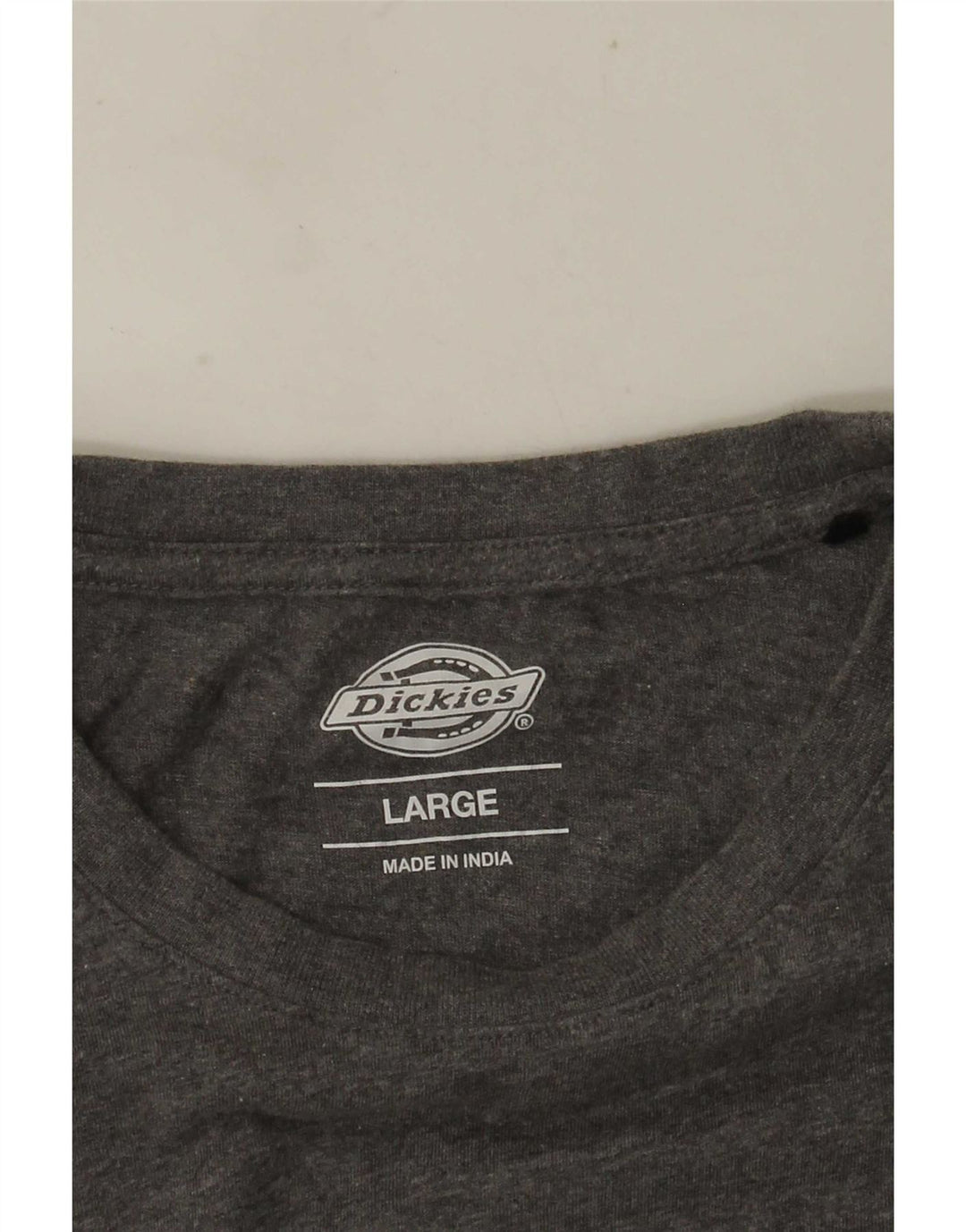Camiseta masculina DICKIES grande cinza