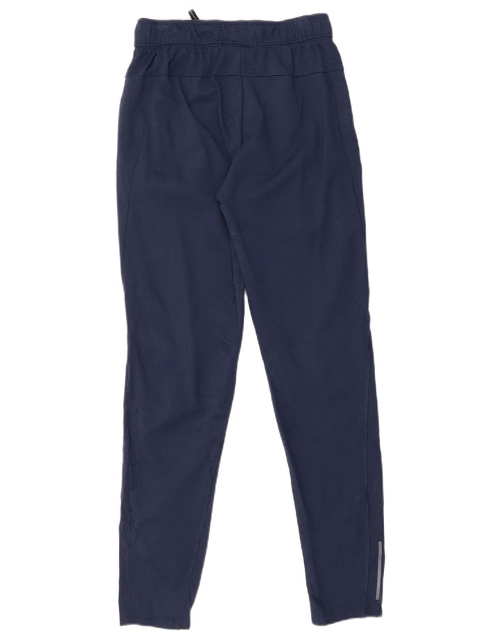 Calça de treino feminina RUSSELL ATLÉTICA pequena azul marinho rayon