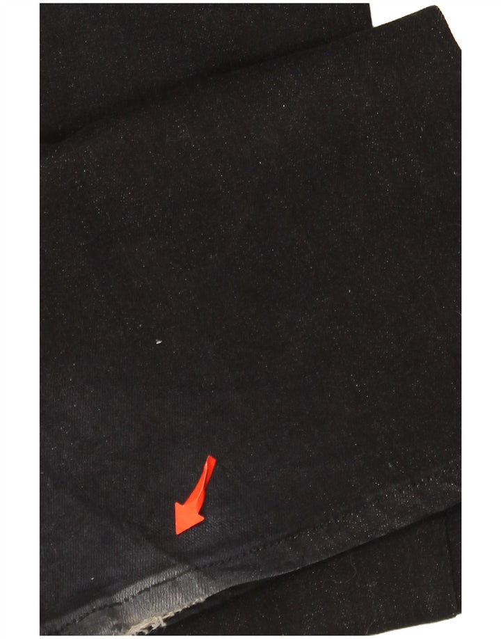 Calça jeans feminina Roy Rogers W26 L35 algodão preto