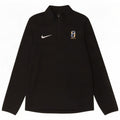 Pulôver masculino Nike com zíper e gola alta em poliéster preto pequeno