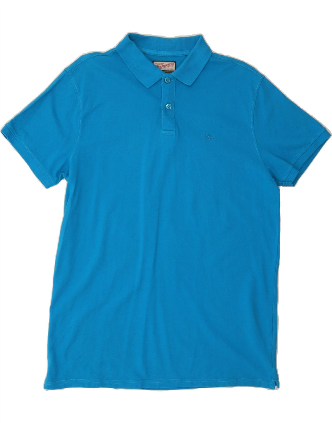 PETROL INDUSTRIES Mens Polo Shirt XL Blue Cotton Vintage Petrol Industries and Second-Hand Petrol Industries from Messina Hembry 