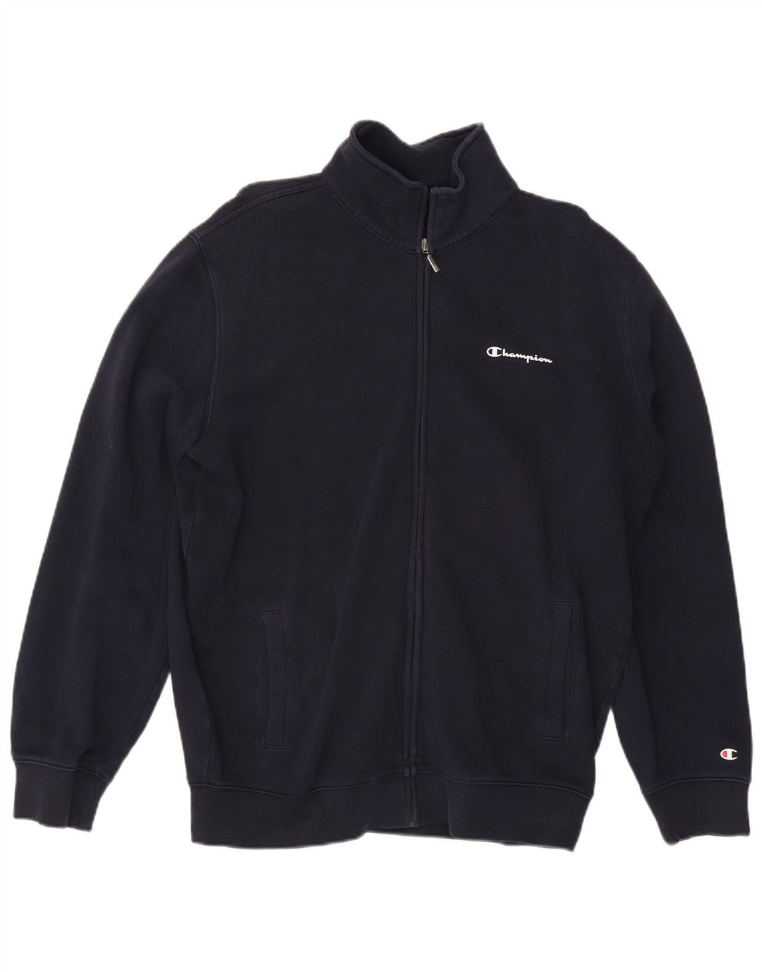 CHAMPION Mens Sweatshirt Jumper XL Navy Blue Cotton Vintage Champion and Second-Hand Champion from Messina Hembry 