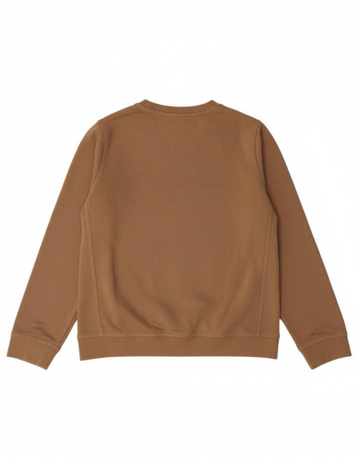Moletom NIKE Meninos Jumper 12-13 Anos Grande Algodão Marrom