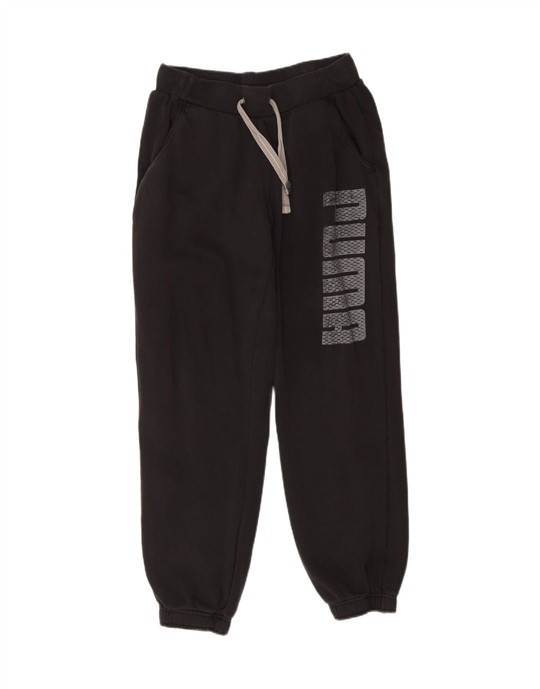 Calça esportiva masculina Puma Graphic Joggers grande preta