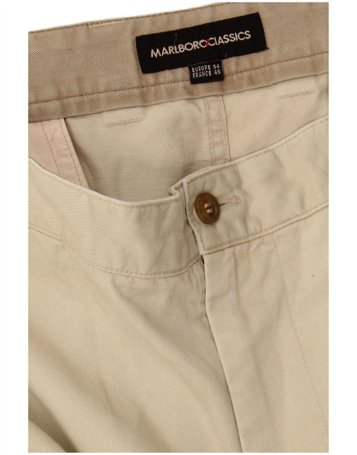Calça cargo reta masculina MARLBORO CLASSICS IT 54 2XL W36 L26 bege