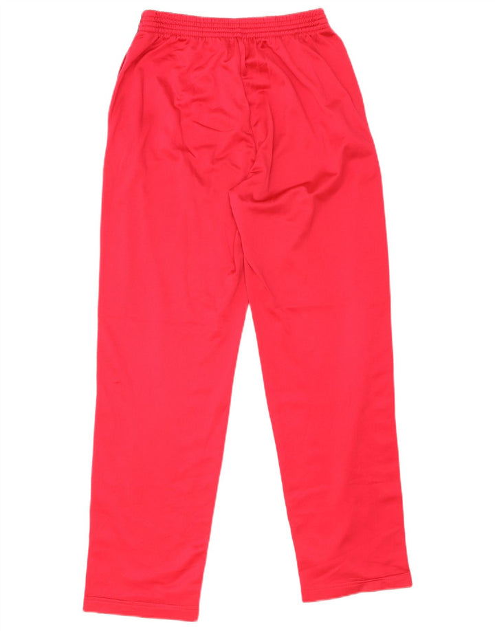 Calça esportiva masculina Champion com estampa gráfica em poliéster colorblock vermelho médio