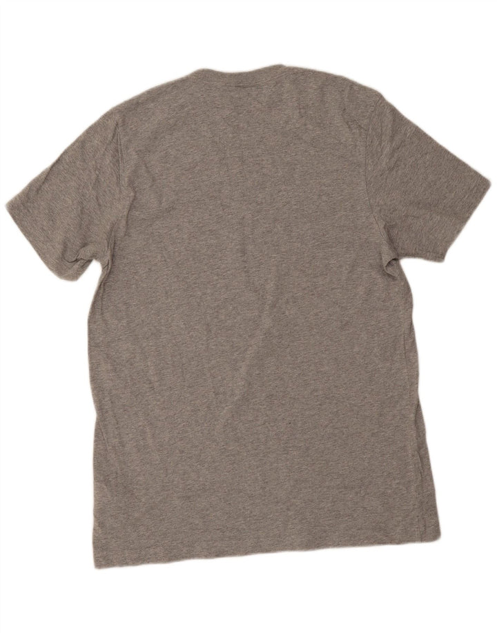 Camiseta Adidas Masculina Graphic Top Cinza Médio Algodão