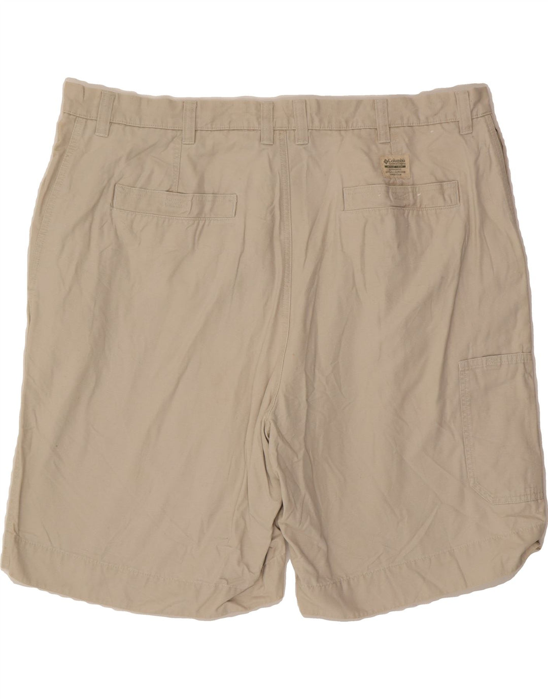 COLUMBIA Mens Chino Shorts W44 2XL Beige Cotton Vintage Columbia and Second-Hand Columbia from Messina Hembry 