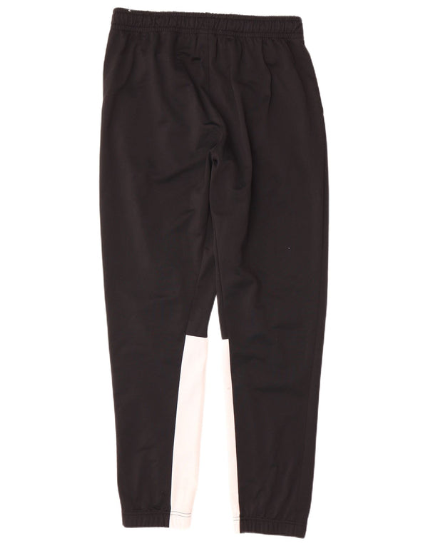 Calça de treino masculina Nike Joggers grande preto colorblock poliéster