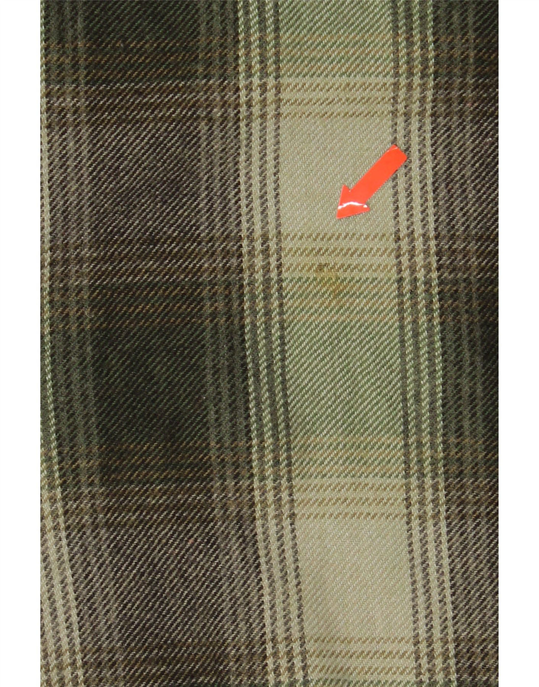 Camisa masculina Bailo com overshirt grande de lã xadrez verde
