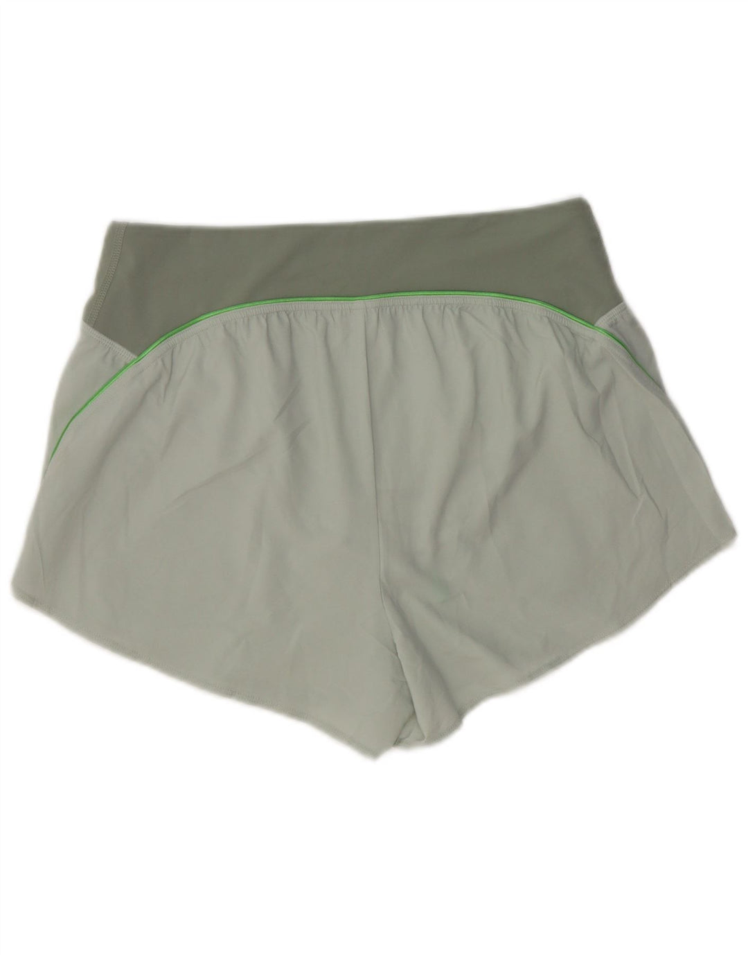 Under Armour Womens Sport Shorts UK 14 Grande Poliéster Colourblock Cinza