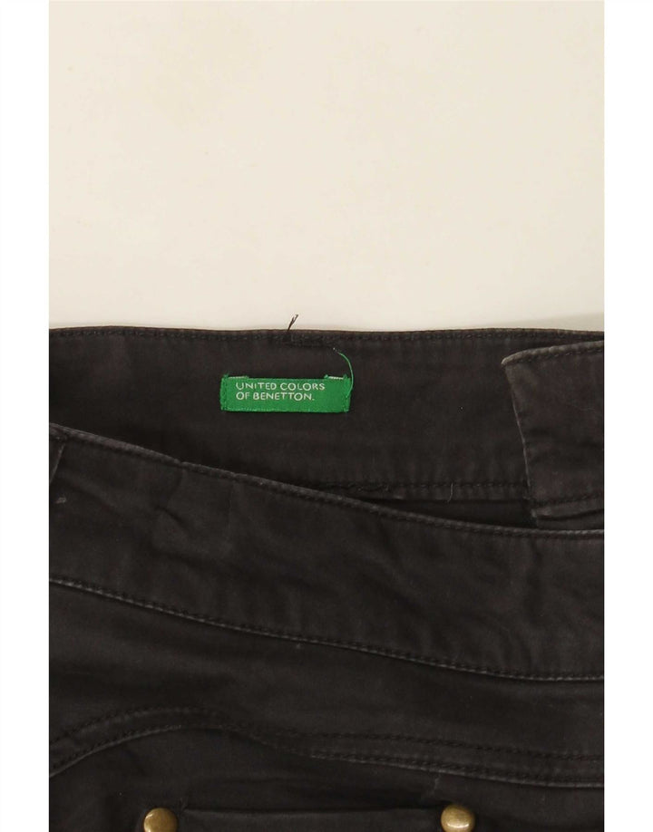 Calça casual reta masculina Benetton W34 L33 cinza