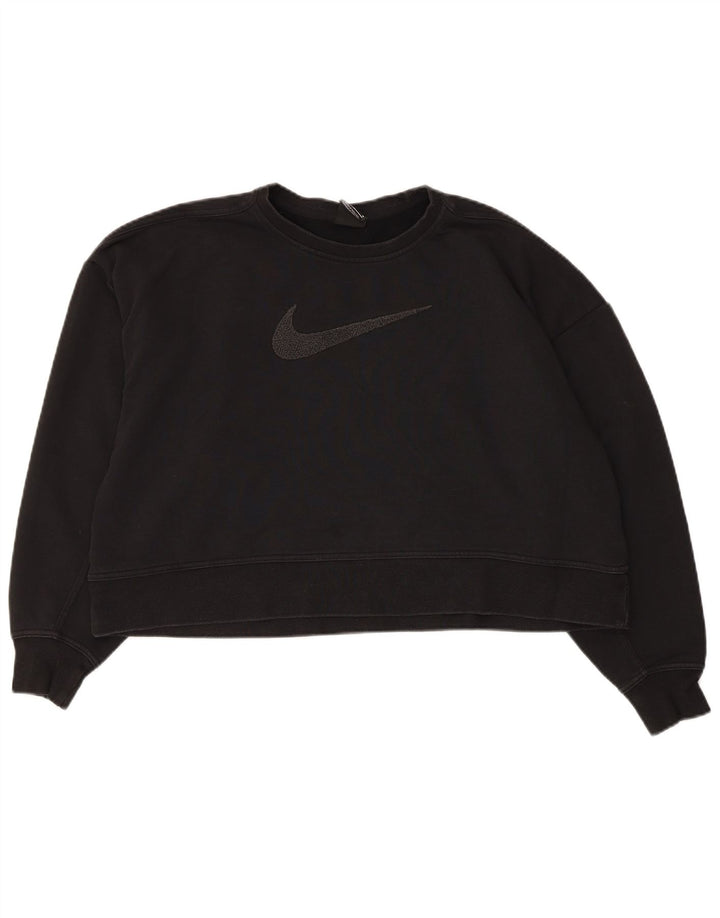 Moletom Nike Dri Fit Graphic Oversized Jumper UK 14 Médio Preto