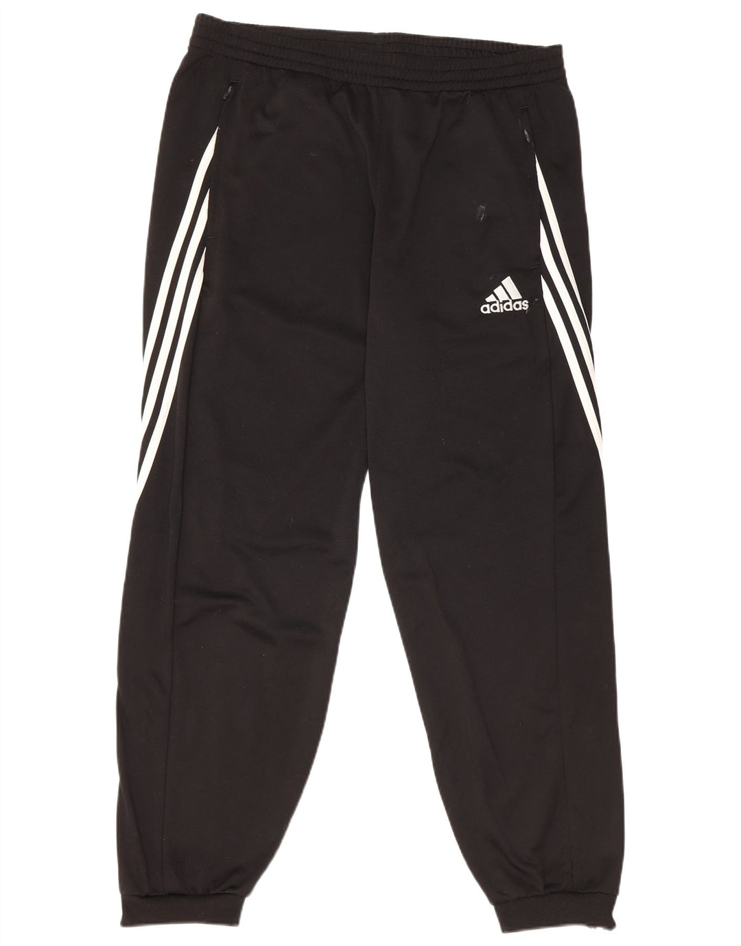 Adidas Mens Treino Calças Joggers Grande Poliéster Preto
