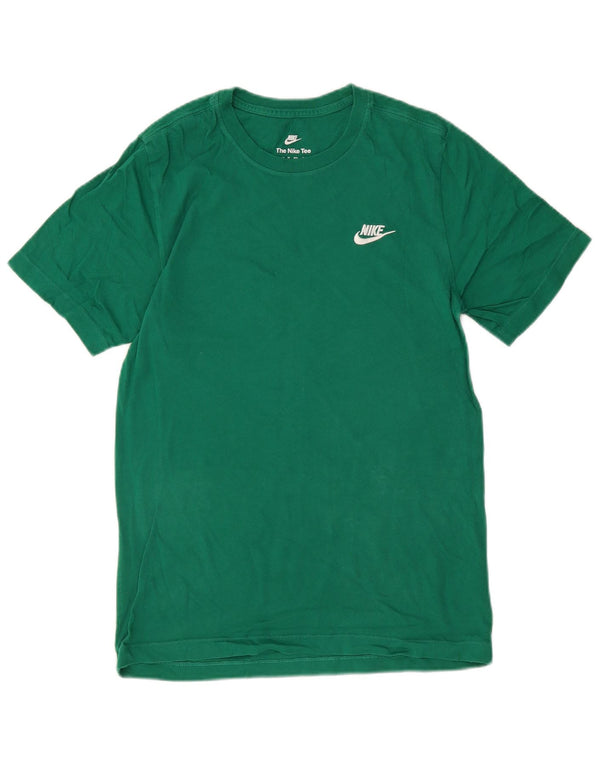 Camiseta masculina Nike Top XS verde algodão