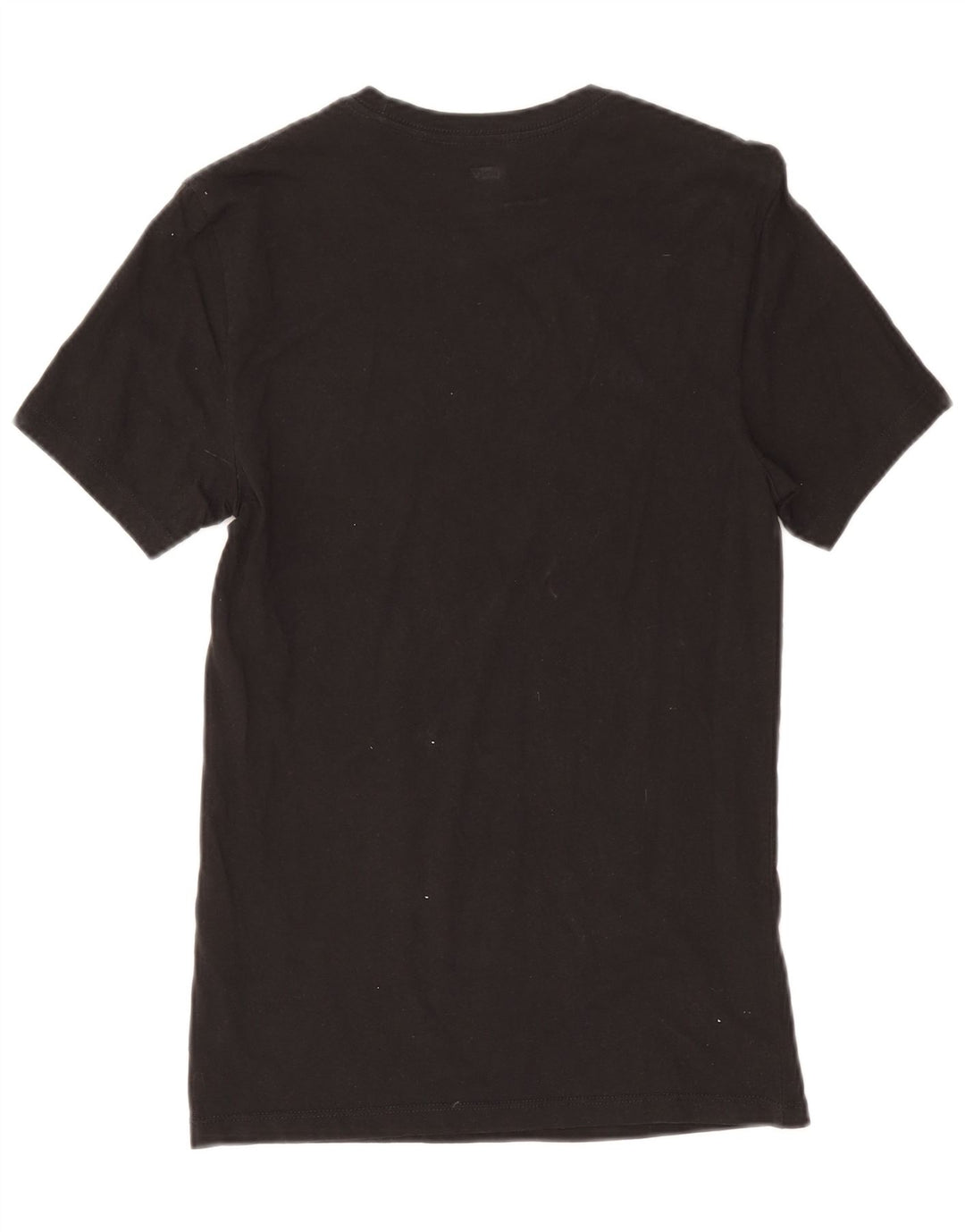 Camiseta masculina Levi's Slim Fit top pequeno algodão preto