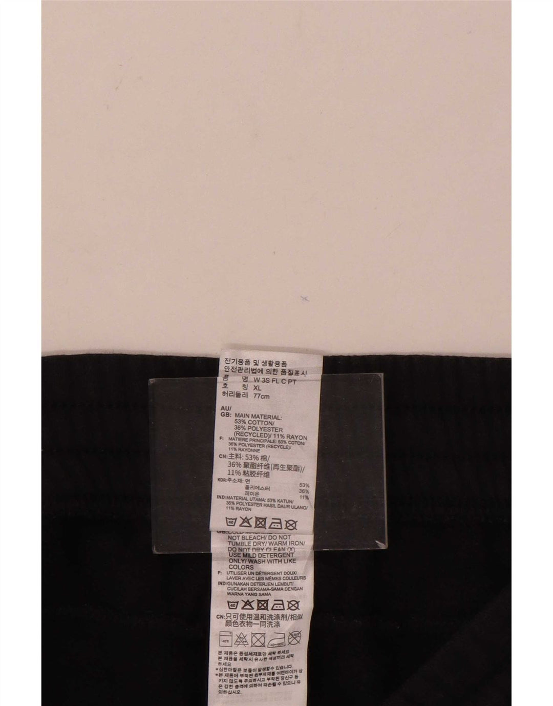 Adidas Mens Treino Calças Joggers Médio Algodão Preto