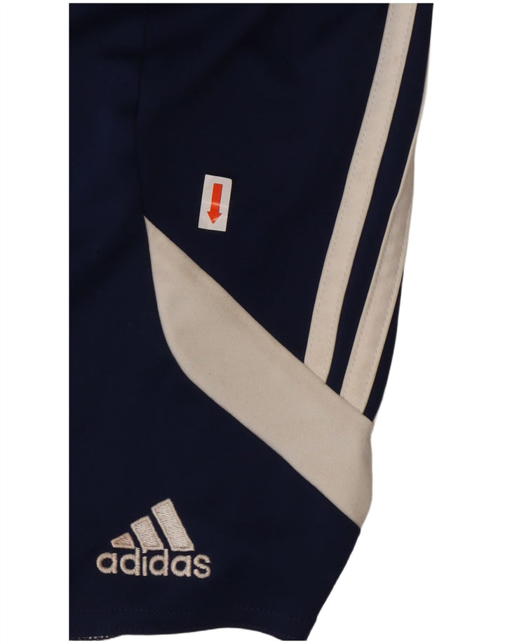 Calções desportivos ADIDAS Boys Climalite 11-12 anos grandes azul marinho