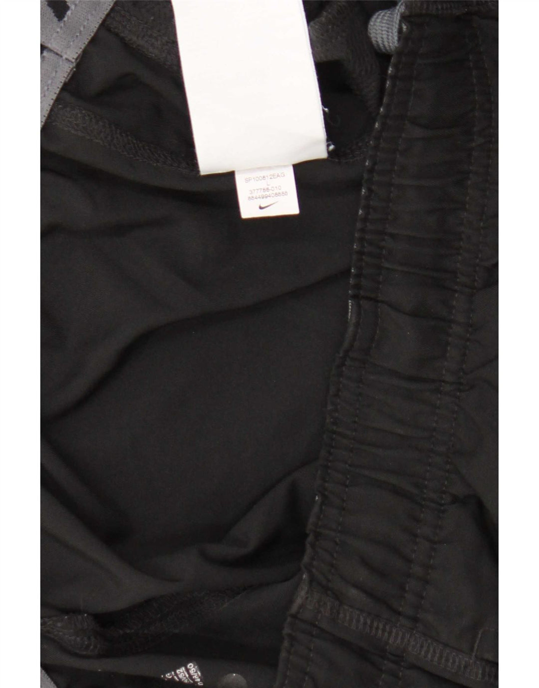 Calça de treino masculina Nike Dri Fit grande poliéster preto