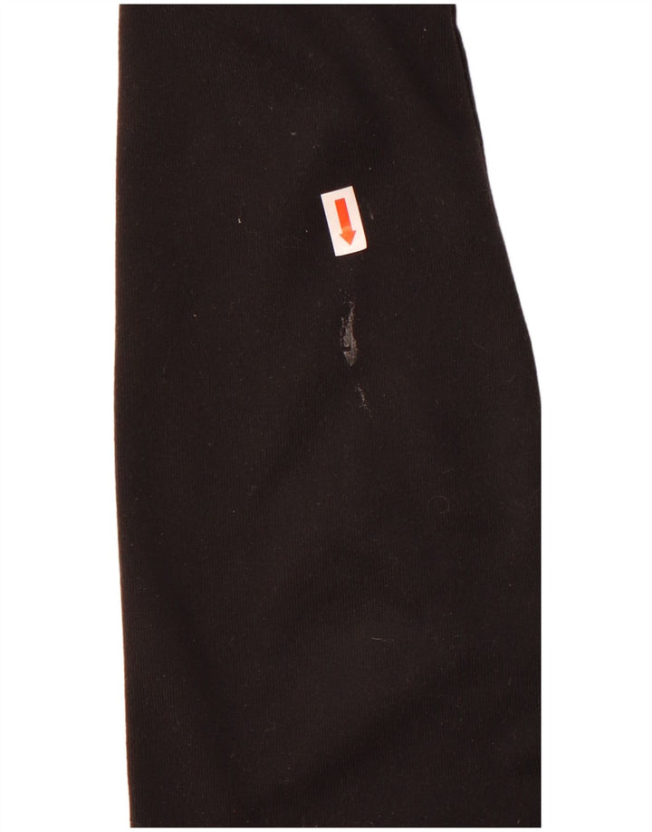 Suéter Adidas Boys Zip com capuz 13-14 anos preto poliéster