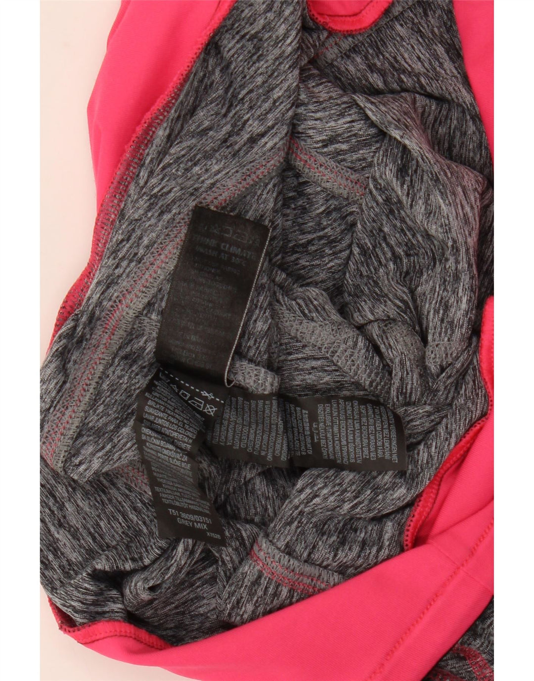 Leggings capri femininos MARKS & SPENCER Reino Unido 10 bloco colorido cinza pequeno