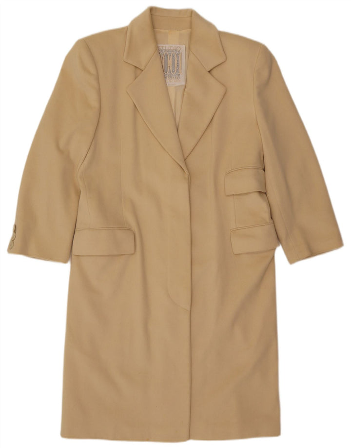 Sobretudo feminino Ferre UK 14 médio bege