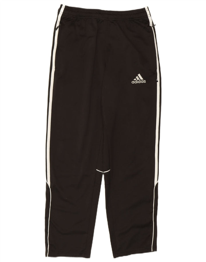 Calças de treino Adidas meninos 13-14 anos preto poliéster